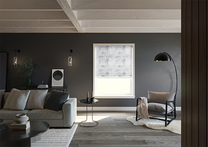 Nebula, Silver Frost - Roman Blind - Image 8